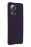 Xiaomi Mi 13 Lite Kılıf Nano içi Kadife Silikon - Mor