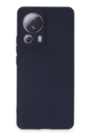 Xiaomi Mi 13 Lite Kılıf Nano içi Kadife Silikon - Lacivert