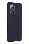 Xiaomi Mi 13 Lite Kılıf Nano içi Kadife Silikon - Lacivert