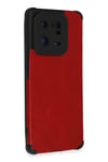 Xiaomi Mi 13 Pro Kılıf Loop Deri Silikon - Kırmızı