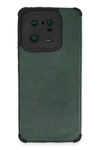 Xiaomi Mi 13 Pro Kılıf Loop Deri Silikon - Yeşil
