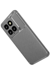 Xiaomi Mi 14T Kılıf Auto Focus Karbon Kapak - Gri