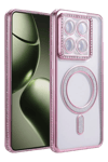 Xiaomi Mi 14T Pro Joke Simli Magneticsafe Kılıf - Pembe