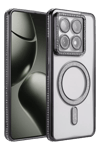 Xiaomi Mi 14T Pro Joke Simli Magneticsafe Kılıf - Siyah