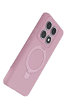 Xiaomi Mi 14T Pro Regal Magsafe Standlı Kapak - Açık Pembe
