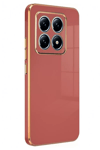 Xiaomi Mi 14T Pro Volet Silikon - Kırmızı