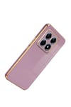 Xiaomi Mi 14T Pro Volet Silikon - Mor