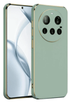 Xiaomi Mi 15 Ultra Kılıf Volet Silikon - Açık Yeşil