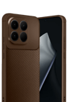 Xiaomi Mi 15T Auto Focus Karbon Kapak - Kahverengi