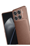 Xiaomi Mi 15T Pro Auto Focus Karbon Kapak - Kahverengi