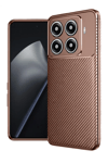 Xiaomi Mi 15T Pro Auto Focus Karbon Kapak - Kahverengi