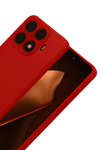 Xiaomi Mi 15T Pro Nano içi Kadife Silikon - Kırmızı