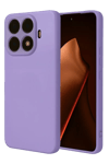 Xiaomi Mi 15T Pro Nano içi Kadife Silikon - Lila