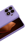 Xiaomi Mi 15T Pro Nano içi Kadife Silikon - Lila