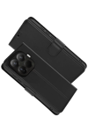 Xiaomi Mi 15T Pro Trend S Plus Kapaklı Kılıf - Siyah