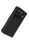 Xiaomi Mi 15T Pro Trend S Plus Kapaklı Kılıf - Siyah