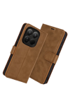 Xiaomi Mi 15T Trend S Plus Kapaklı Kılıf - Taba