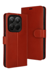 Xiaomi Mi 15T Trend S Plus Kapaklı Kılıf - Kırmızı
