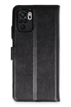 Xiaomi Mi Note 10 Trend S Plus Kapaklı Kılıf - Siyah