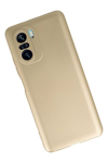Xiaomi Poco F3 Kılıf First Silikon - Gold