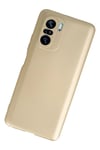 Xiaomi Poco F3 Kılıf First Silikon - Gold