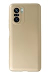 Xiaomi Poco F3 Kılıf First Silikon - Gold