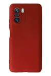 Xiaomi Poco F3 Kılıf First Silikon - Kırmızı