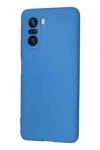 Xiaomi Poco F3 Kılıf Nano içi Kadife Silikon - Mavi