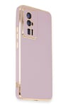 Xiaomi Poco F5 Pro Kılıf Volet Silikon - Mor