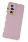 Xiaomi Poco F5 Pro Kılıf Volet Silikon - Mor