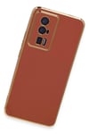 Xiaomi Poco F5 Pro Kılıf Volet Silikon - Kırmızı