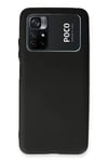 Xiaomi Poco M4 Pro 4G Kılıf First Silikon - Siyah