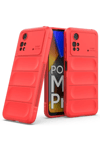 Xiaomi Poco M4 Pro 4G Kılıf Optimum Silikon - Kırmızı