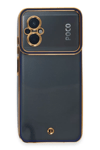 Xiaomi Poco M5 Kılıf Liva Lens Silikon - Mavi