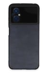 Xiaomi Poco M5 Kılıf Loop Deri Silikon - Lacivert
