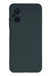 Xiaomi Poco M5 Kılıf Nano içi Kadife Silikon - Koyu Yeşil
