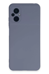 Xiaomi Poco M5 Kılıf Nano içi Kadife Silikon - Gri