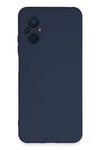 Xiaomi Poco M5 Kılıf Nano içi Kadife Silikon - Lacivert