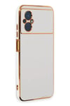 Xiaomi Poco M5 Kılıf Volet Silikon - Beyaz