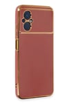 Xiaomi Poco M5 Kılıf Volet Silikon - Kırmızı
