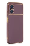 Xiaomi Poco M5 Kılıf Volet Silikon - Mor