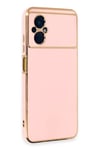 Xiaomi Poco M5 Kılıf Volet Silikon - Pembe