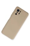Xiaomi Poco X3 GT Kılıf Nano içi Kadife Silikon - Pudra