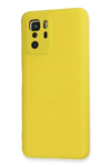 Xiaomi Poco X3 GT Kılıf Nano içi Kadife Silikon - Sarı