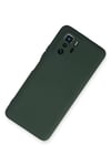 Xiaomi Poco X3 GT Kılıf Nano içi Kadife Silikon - Koyu Yeşil