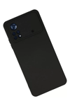 Xiaomi Poco X4 Pro 5G Kılıf Nano içi Kadife Silikon - Siyah