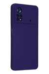 Xiaomi Poco X4 Pro 5G Kılıf Nano içi Kadife Silikon - Mor