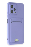 Xiaomi Poco X5 5G Kılıf Kelvin Kartvizitli Silikon - Lila