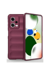 Xiaomi Poco X5 5G Kılıf Optimum Silikon - Bordo