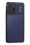 Xiaomi Poco X5 Pro 5G Kılıf Lensli Silikon - Siyah